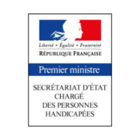 logo_secretariat-detat logo Secrétariat d'état chragé des personnes handicapés